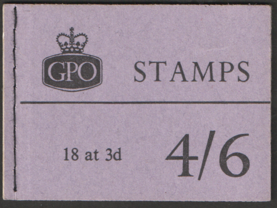 (image for) L56p February 1965 Elizabeth II 4/6 Stitched Booklet